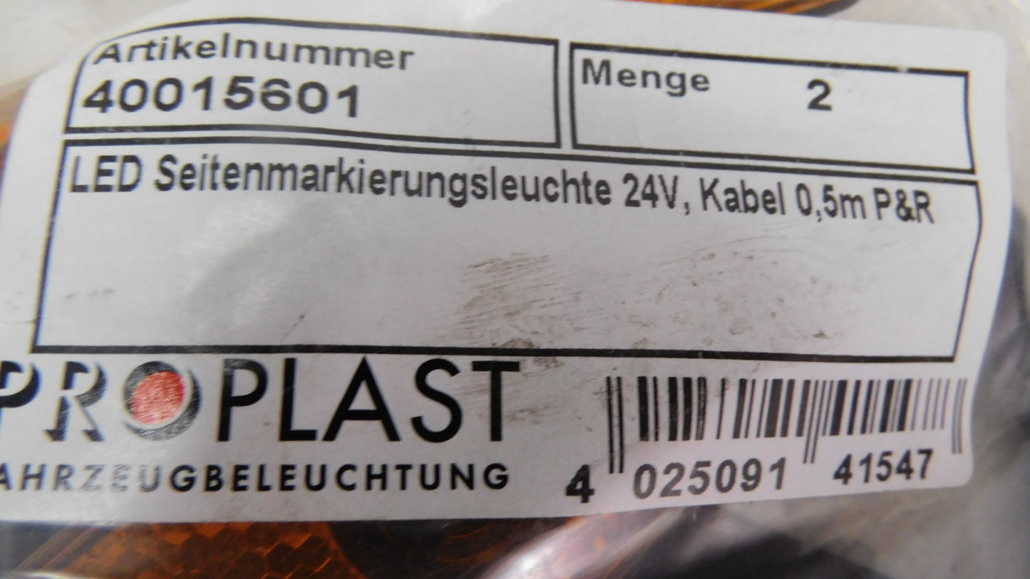 Seitenmarkierungsleuchte 24V LED 40015601 Proplast Kögel Scania Schmitz Cargobull