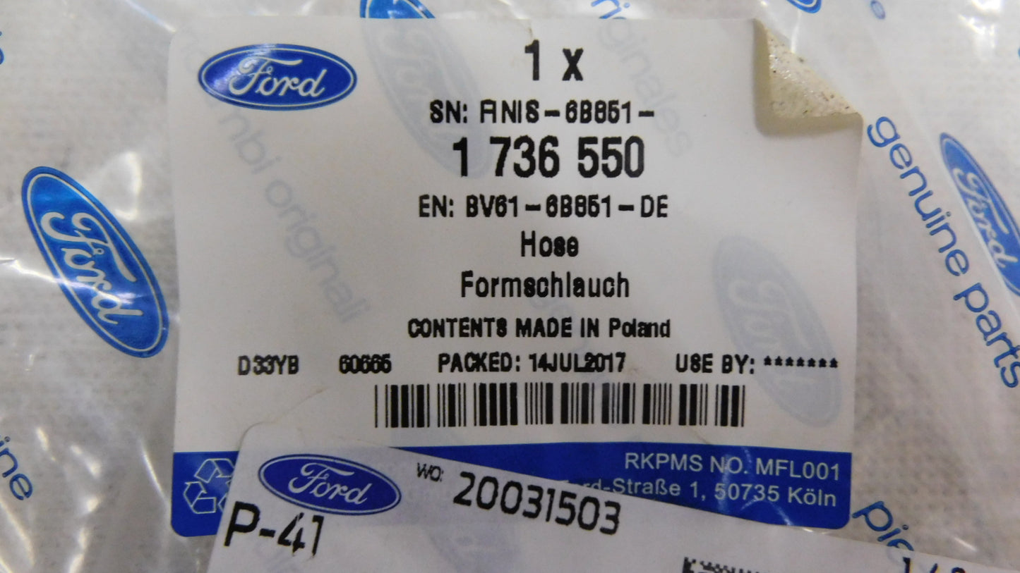 Kühlmittelschlauch Formschlauch 1736550 Ford Kuga Focus C-Max