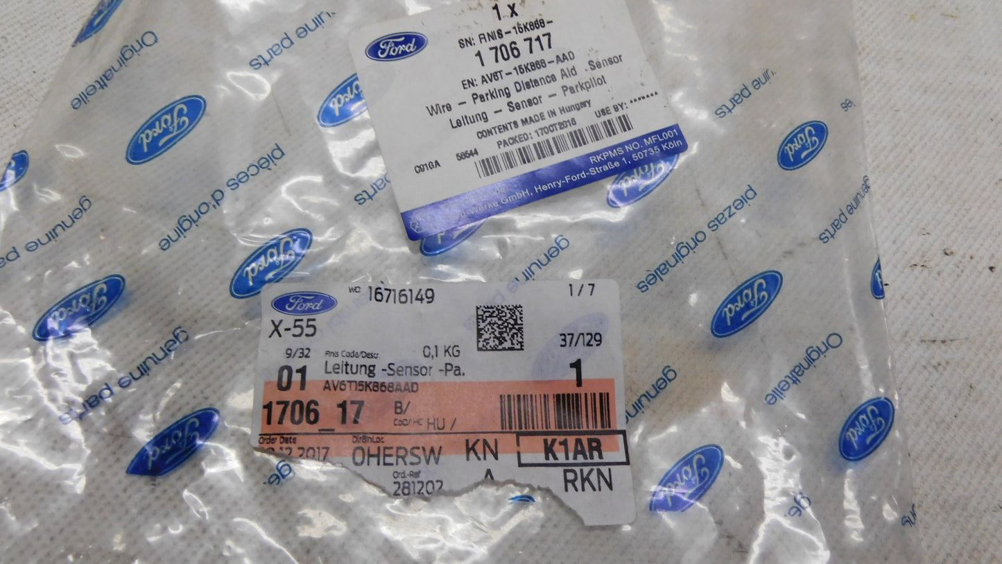 Verkabelung Einparkhilfe hinten 1706717 Ford Grand C-Max MK2
