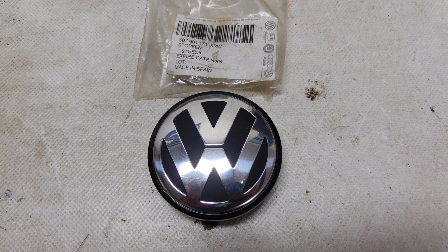 Emblem Nabendeckel Nabenkappe 3B7601171XRW 56mm VW Golf Beetle Passat