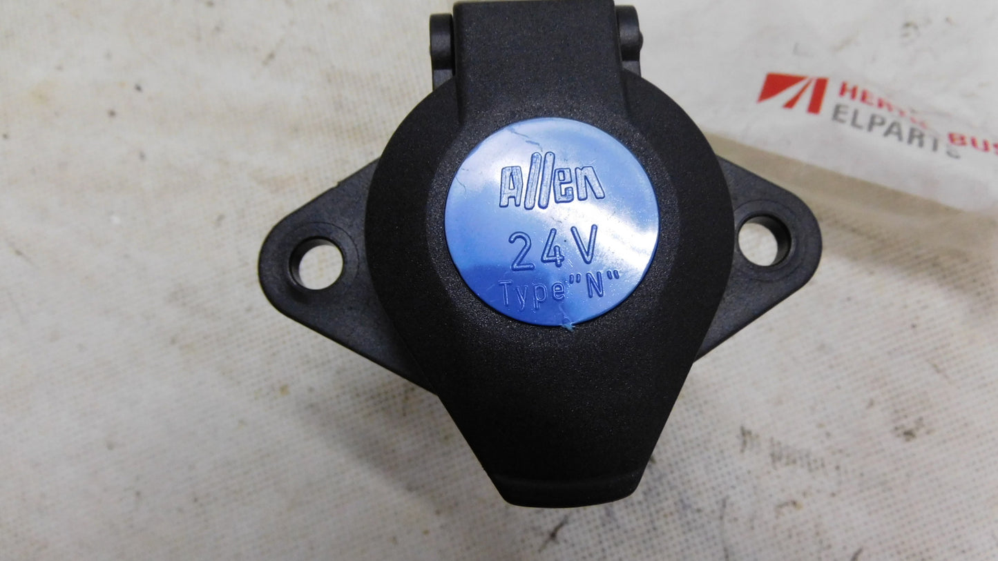 Anhängersteckdose Steckdose 24V 7-polig 51305290 Herth&Buss
