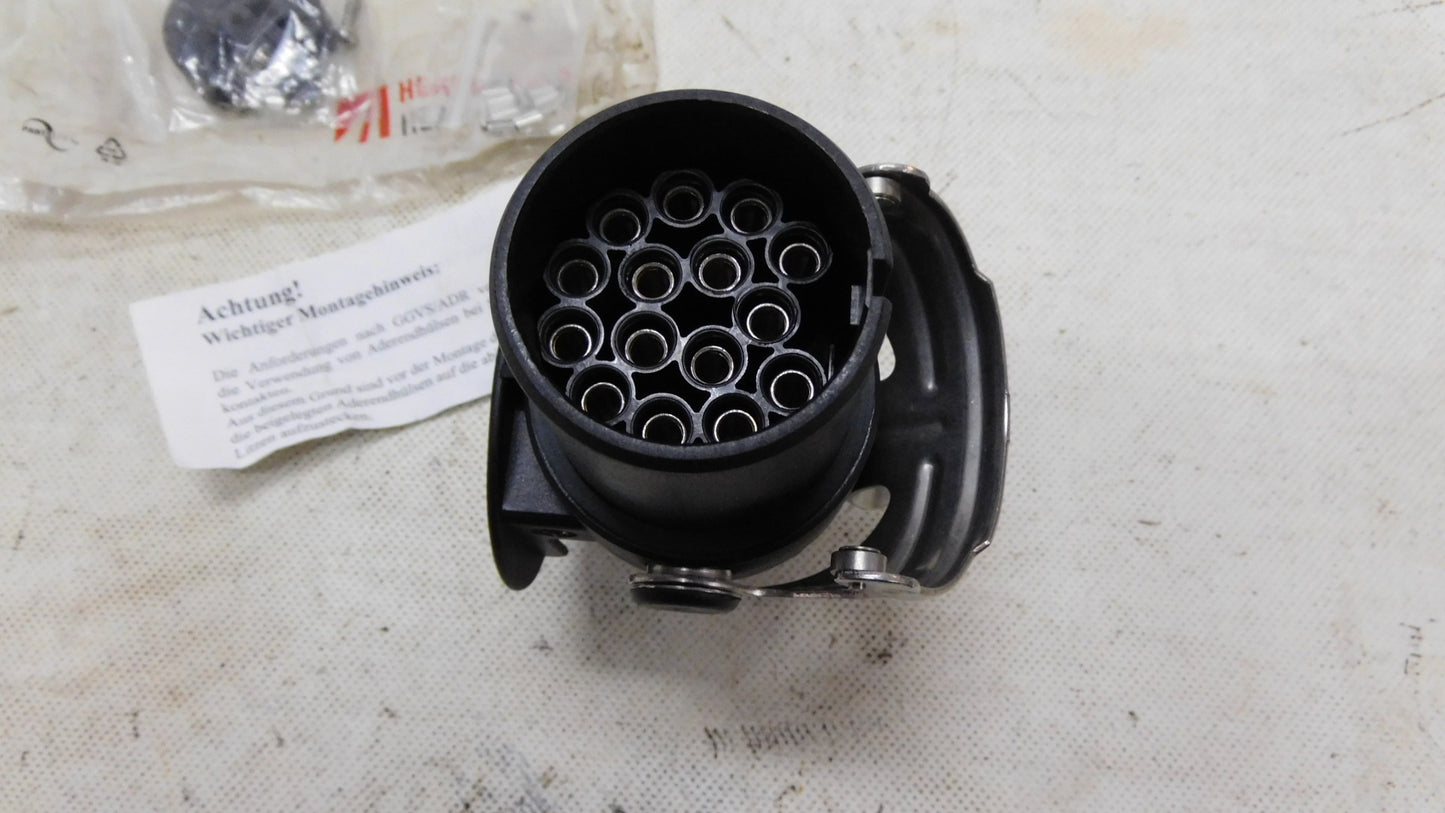 Anhängerstecker Stecker 24V 15-polig  51305242 Herth&Buss LKW
