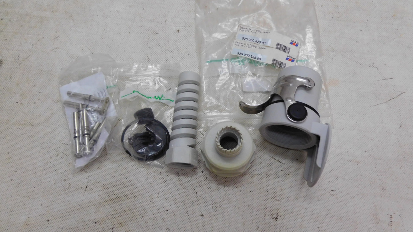 Stecker 24V 7-polig 52500032500 Winkler elkatec Dautel Bär Ladebordwand