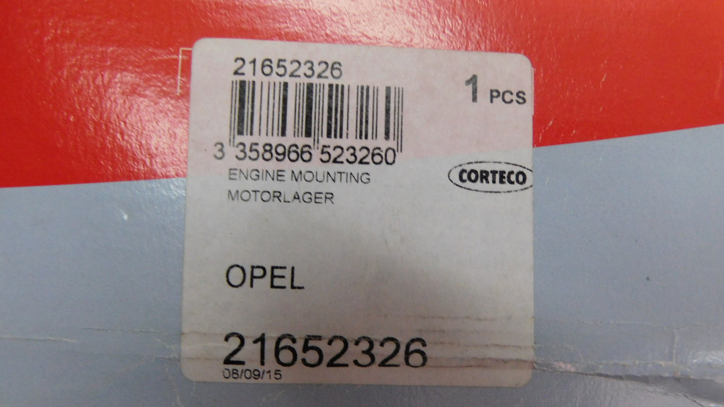 Motorlager 21652326 Corteco Opel Asta G Zafira A 1.4 1.6 1.8