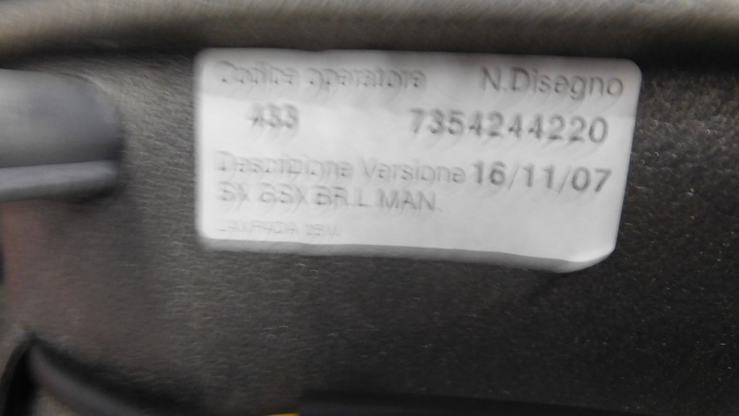 Außenspiegel langer Spiegelarm links schwarz 735424422 Fiat Ducato Peugeot Boxer Citroën Jumper Opel Movano