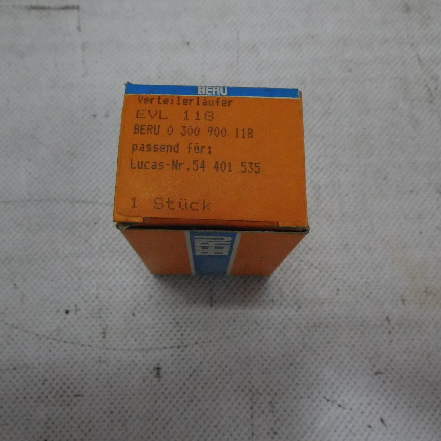 Verteilerfinger Läufer EVL118 Beru Ford Escort Mk3 Fiesta Mk2
