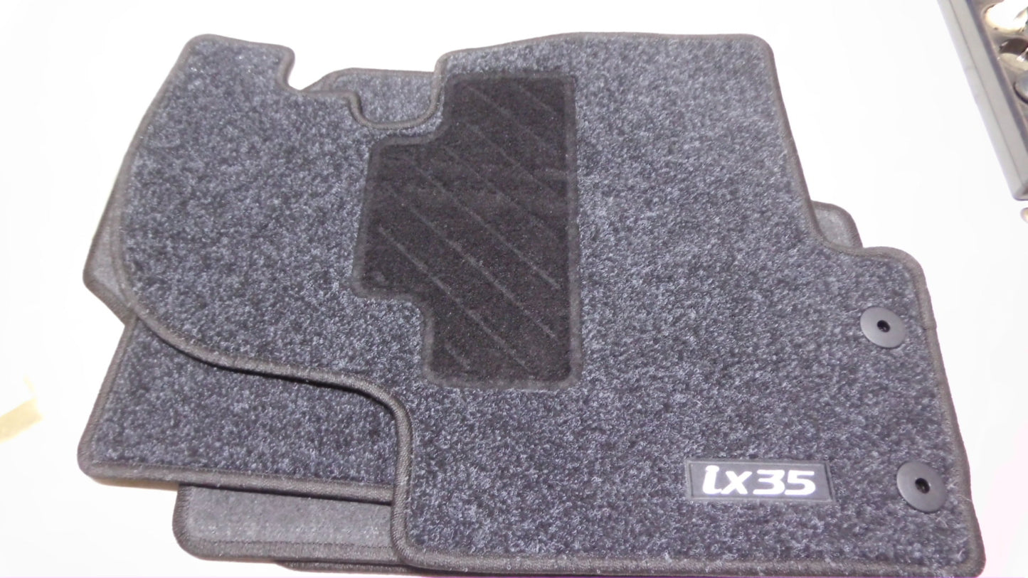 Textilfußmatten Stoff Fußmatten DZ2S141ADE00 Hyundai ix35