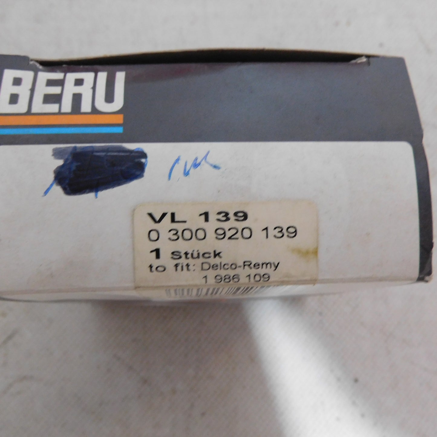 Verteilerfinger Läufer VL139 Beru Opel Kadett D E Corsa A Ascona C Vauxhall Astra Mk1 Nova CC
