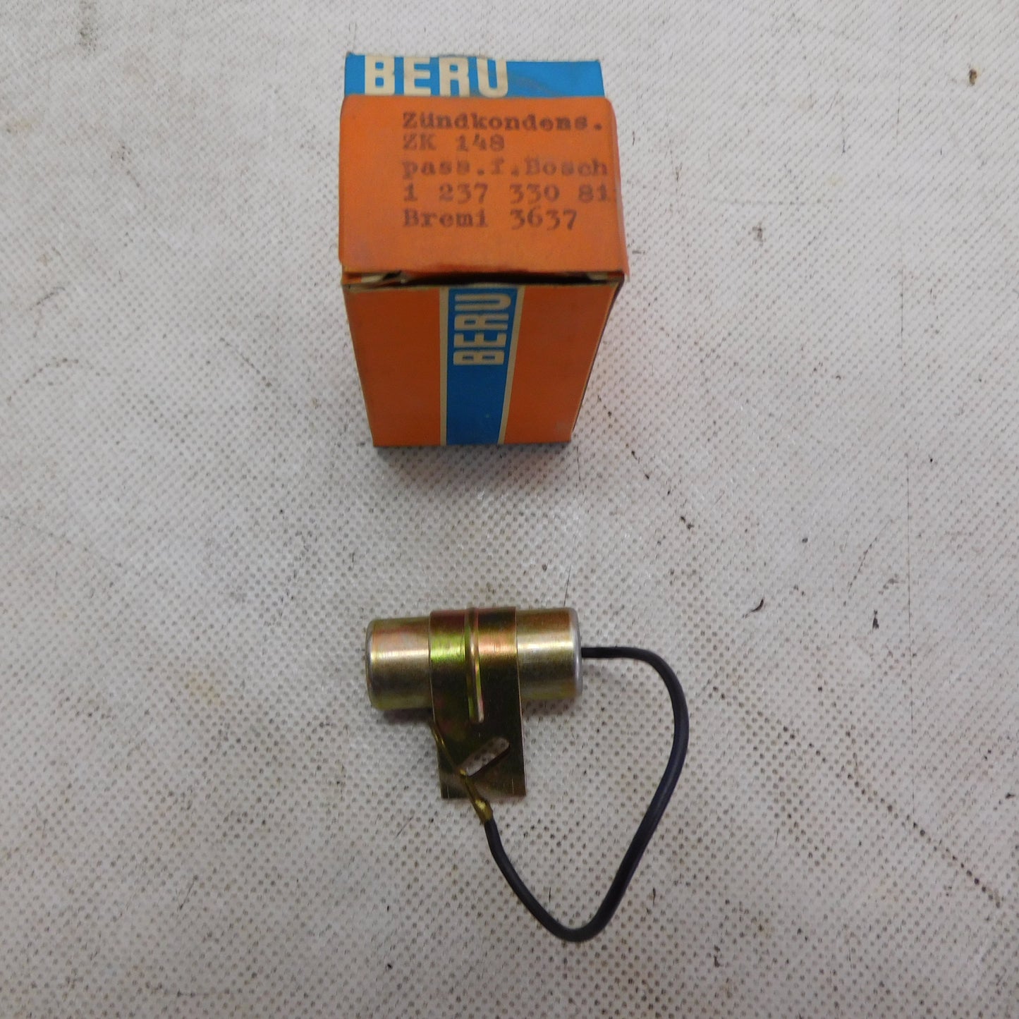 Zündkondensator ZK148 Beru Peugeot Renault