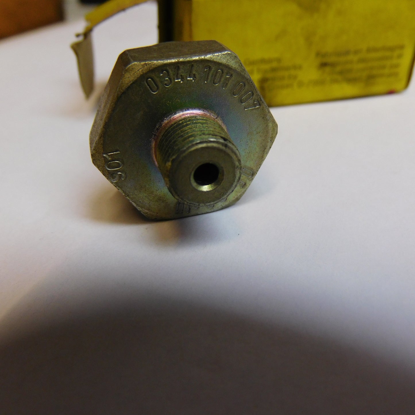Öldruckschalter Schalter 0,5 - 0,8 bar 0344101007 Bosch Audi Seat Skoda Ford Volvo VW