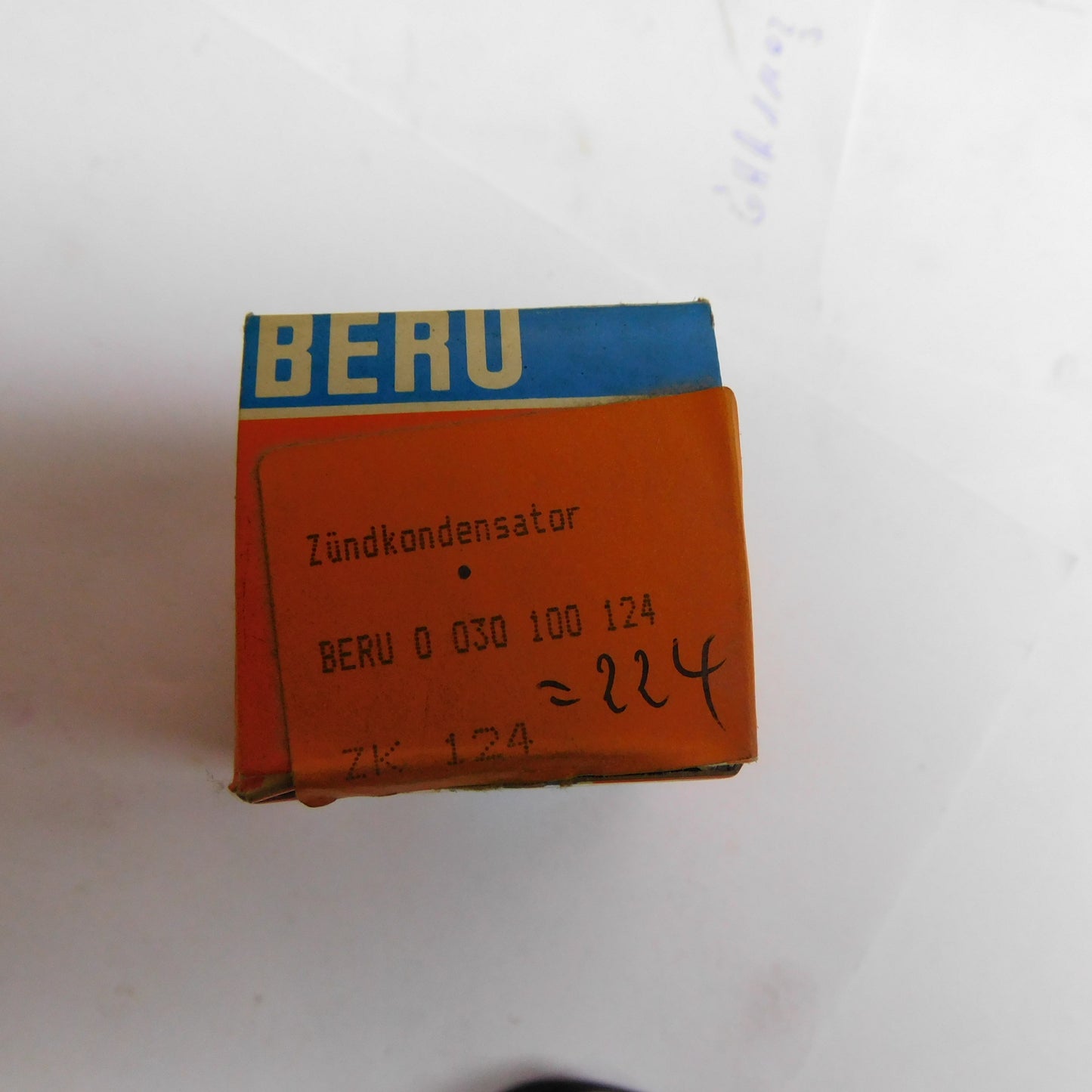 Zündkondensator ZK124 Beru Ford Granada