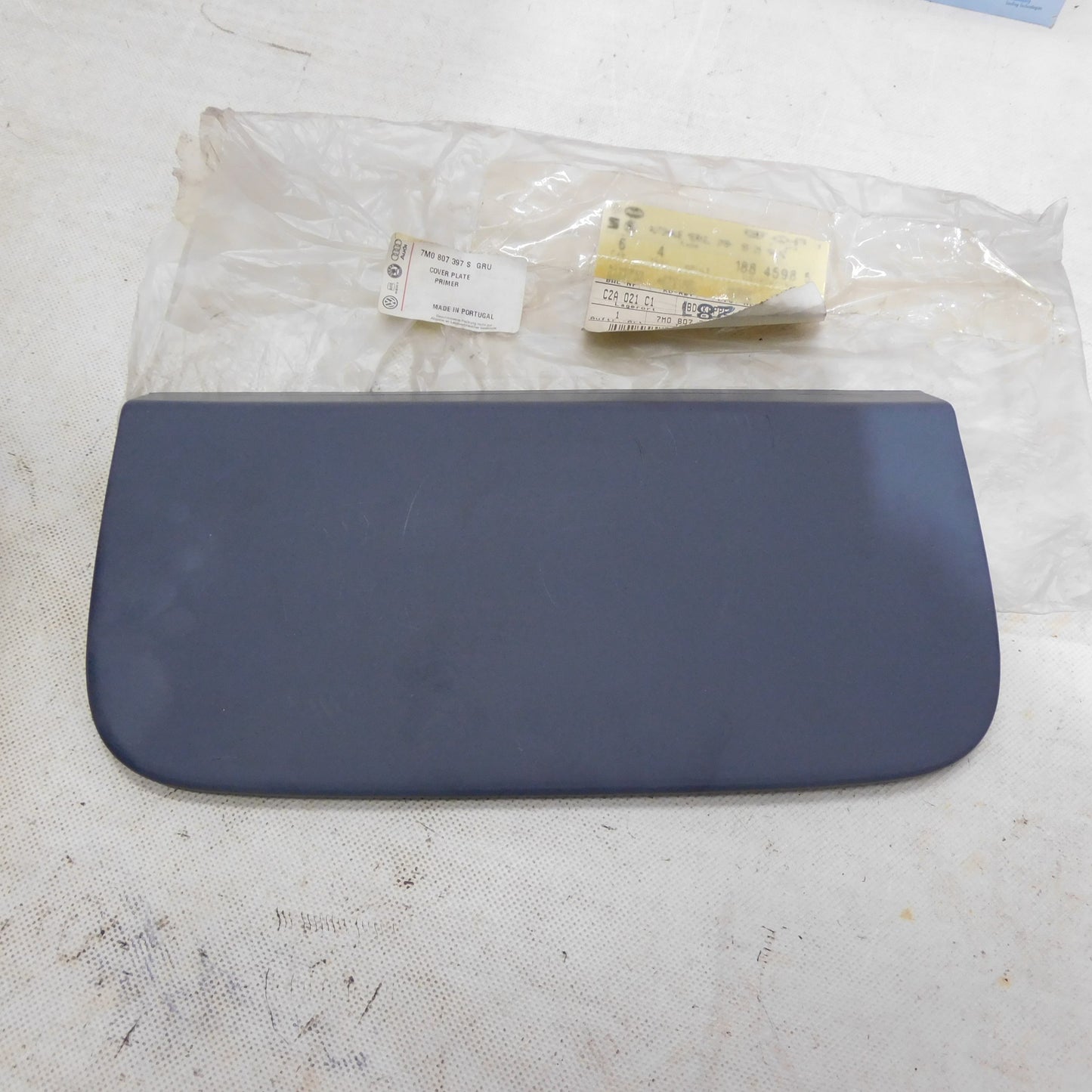 Abdeckung Stoßstange hinten AHK 7M0807397S GRU Grundiert VW Sharan Seat Alhambra