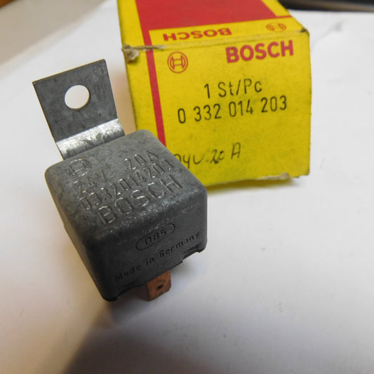 Relais 24Volt 20A 0332014203 Bosch Deutz DAF Mercedes Setra