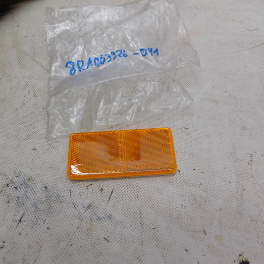 Rückstrahler 94x44 mm gelb geklebt 8RA003326041 Hella