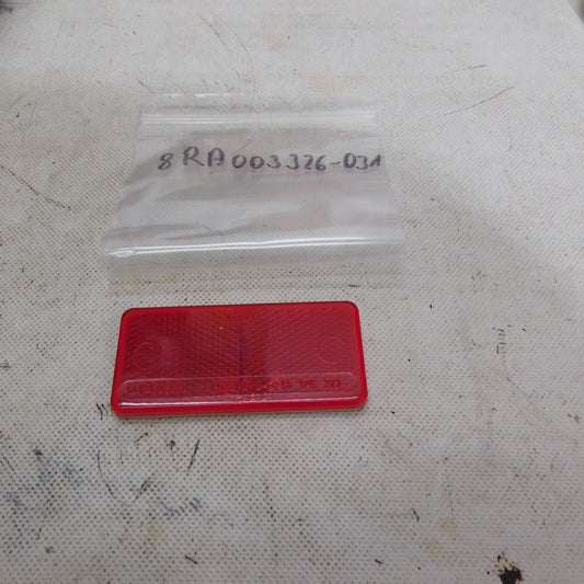 Rückstrahler 94x44 mm rot geklebt 8RA003326031 Hella