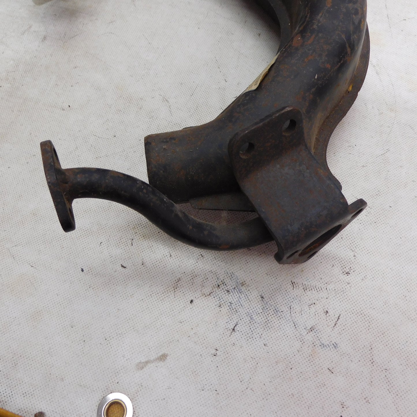 Auspuff Auspufftopf Heizung Heizbirne 223959 DAF 44 46 Pony links