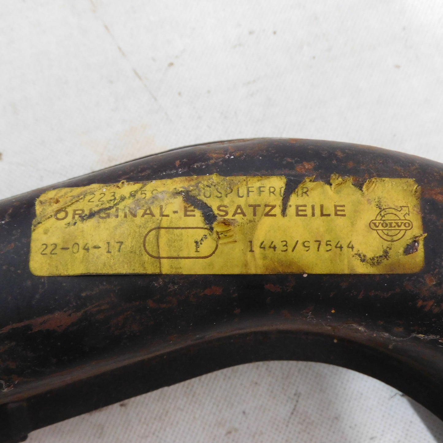 Auspuff Auspufftopf Heizung Heizbirne 223959 DAF 44 46 Pony links