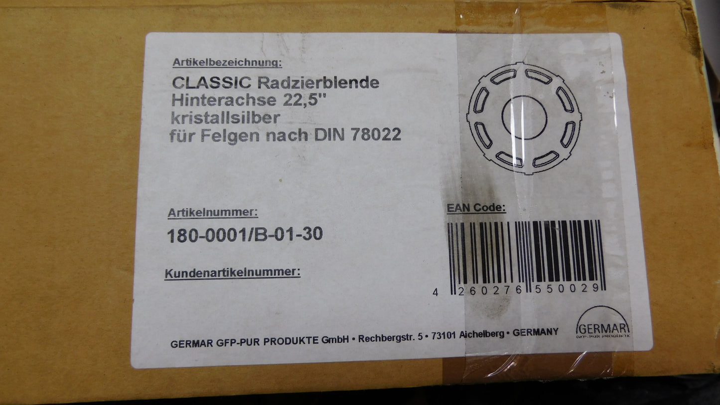 Radzierblende Classic 22,5'' Hinterachse GERMAR 1800001B0130 Reisebus Bus