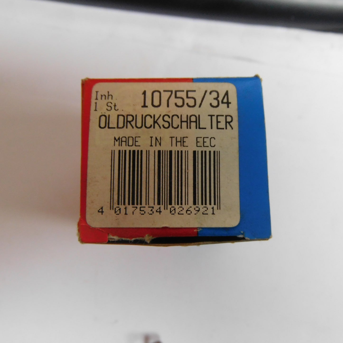 Öldruckschalter Sensor Öldruck 10755/34 Bremi Audi VW BMW