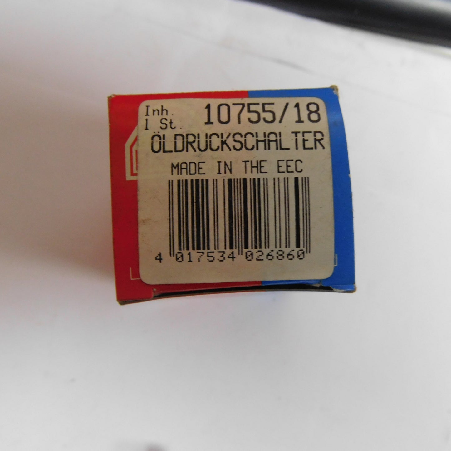Öldruckschalter Sensor Öldruck 10755/18 Bremi BMW Mercedes-Benz