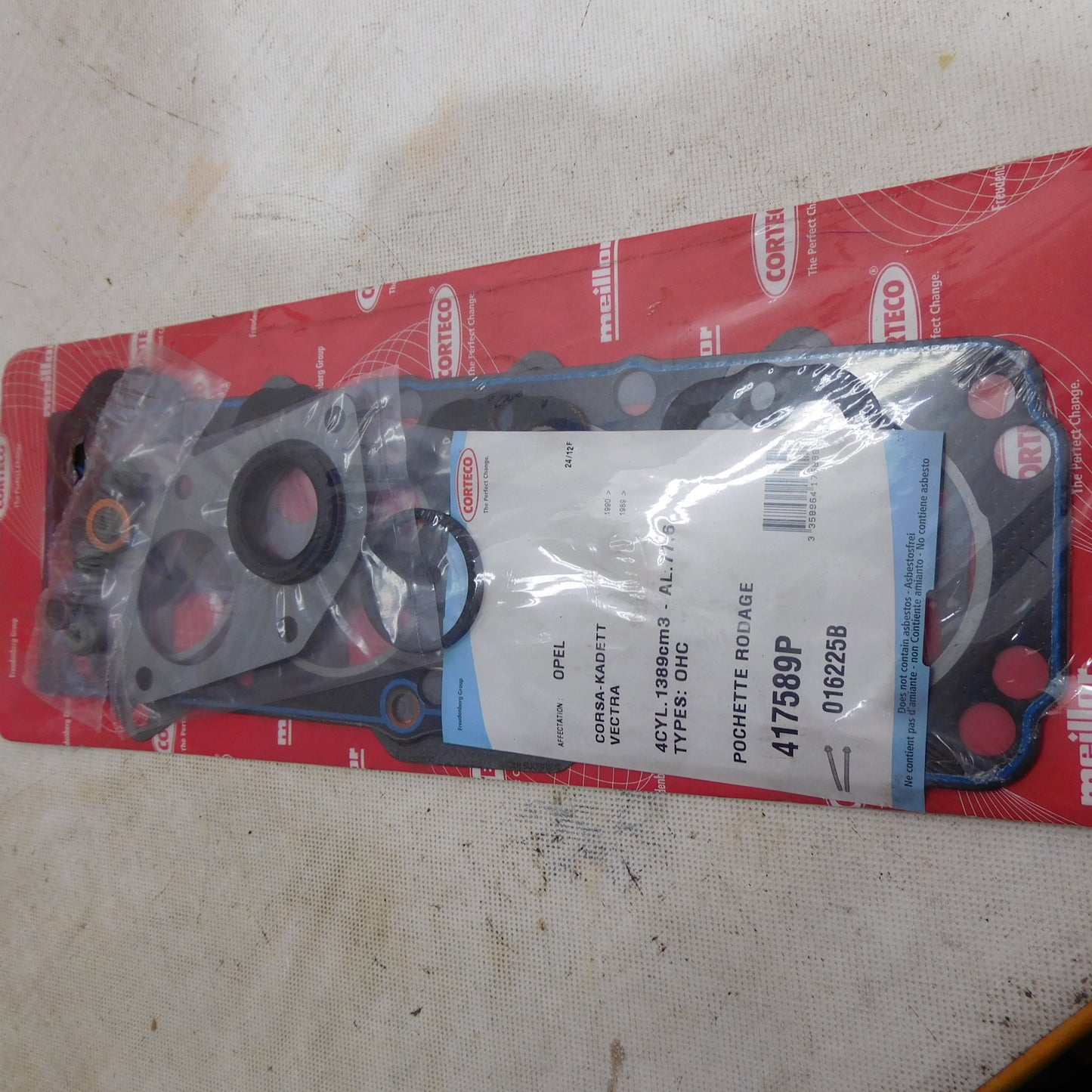 Dichtungssatz Zylinderkopf 417589P Corteco Opel Corsa A B Kadett E Astra F Vectra A 1.4i