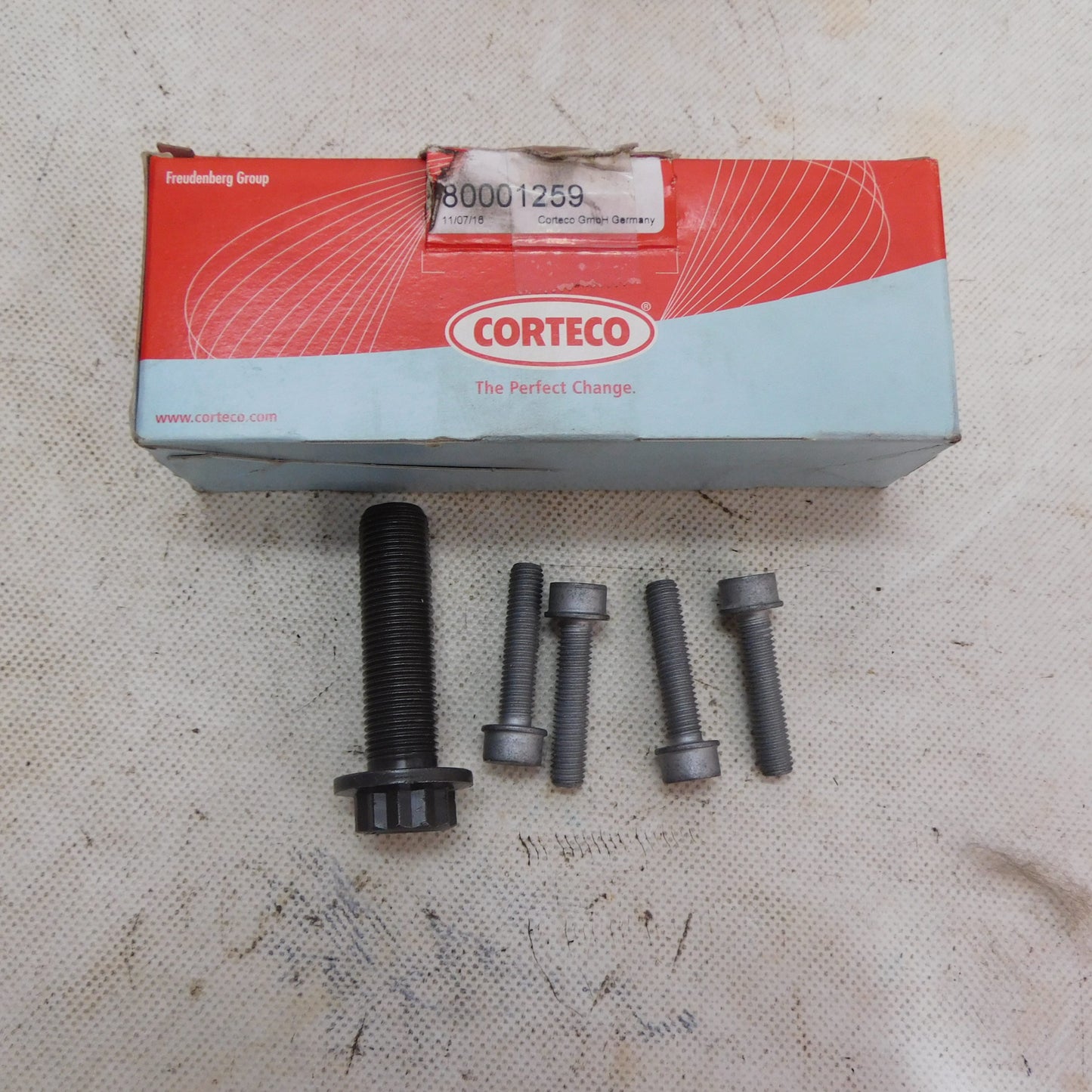 Schraubenkit Riemenscheibe 80001259 Corteco Audi Seat VW Skoda