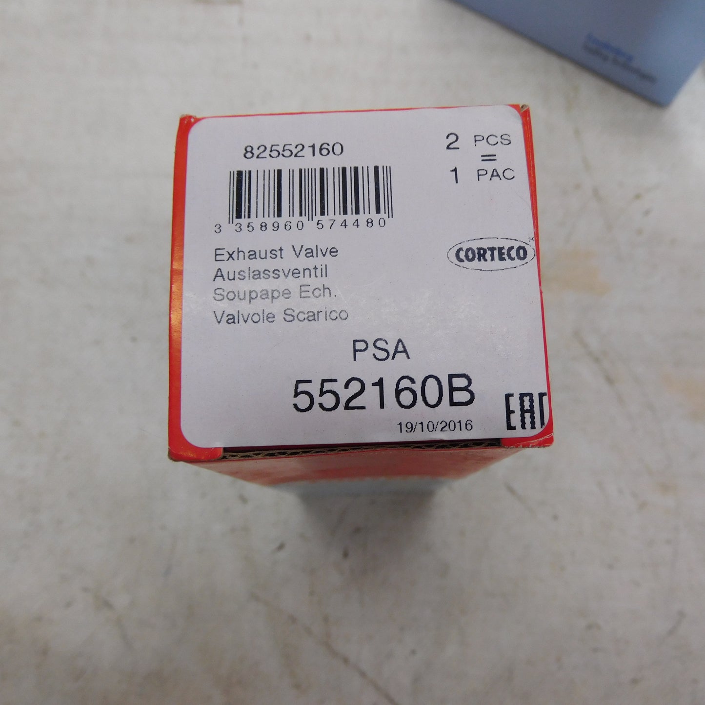 Auslassventil Ventil Satz 2 Stück 552160B Corteco Citroen Peugeot