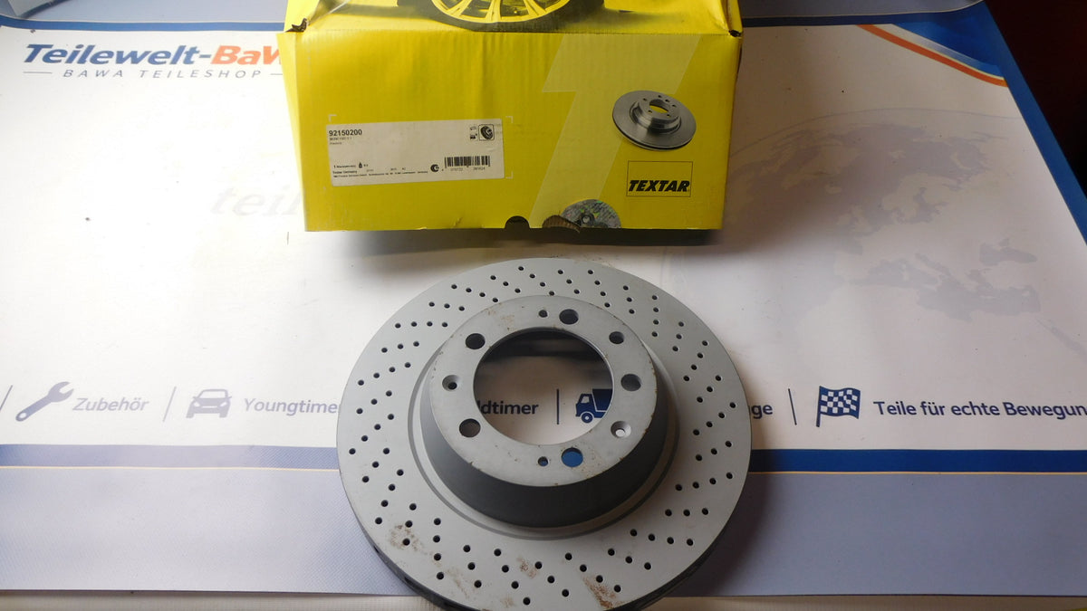Bremsscheibe Hinterachse Textar 92150200