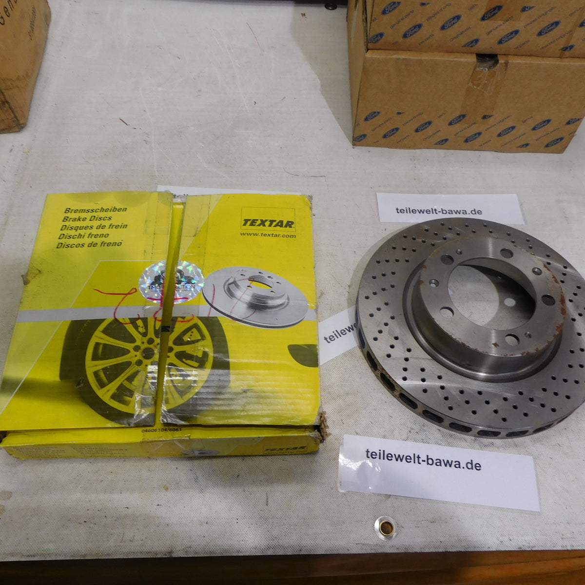 Bremsscheibe 98200076101 92076100 Porsche Textar