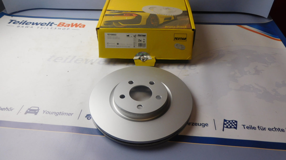 Bremsscheibe Vorderachse Textar 92108503