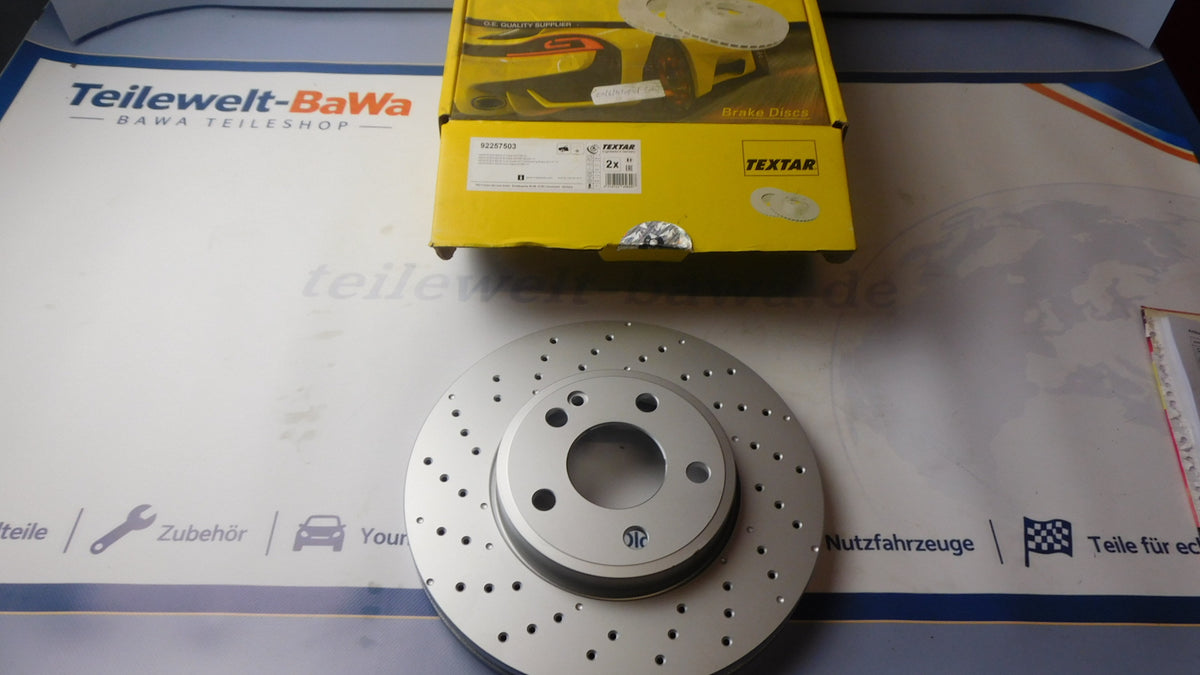 Bremsscheiben Vorderachse 92257503 Textar