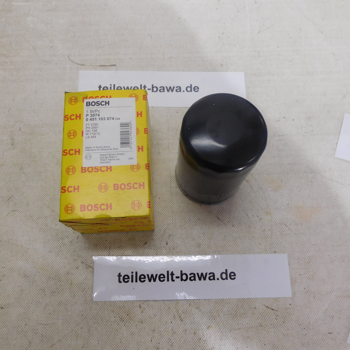 Ölfilter Anschraubfilter 0451103074 Bosch