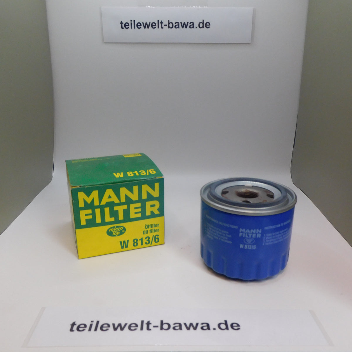 Ölfilter Anschraubfilter W813/6