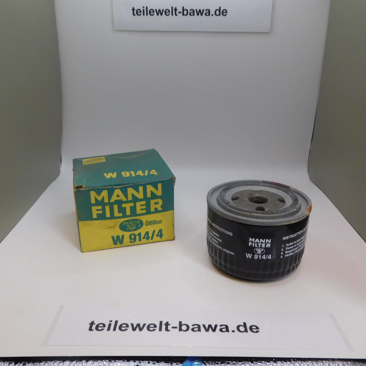 Ölfilter Anschraubfilter W914/4 MANN
