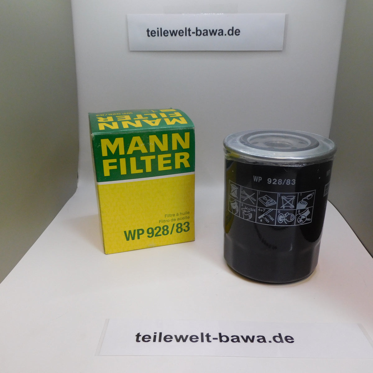 Ölfilter Anschraubfilter MANN WP928/83 