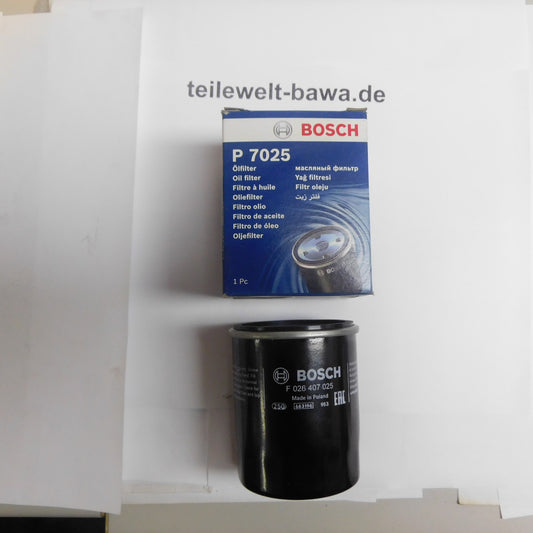 Ölfilter Anschraubfilter P7025 Bosch