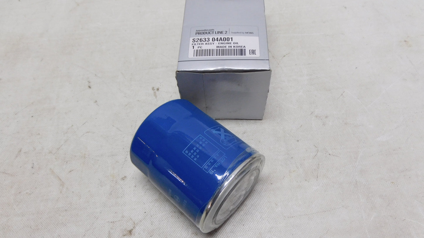 Ölfilter Anschraubfilter mit Rücklaufsperrventil 263304A001 Hyundai H1 H100 H350 Kia K2900 Bongo