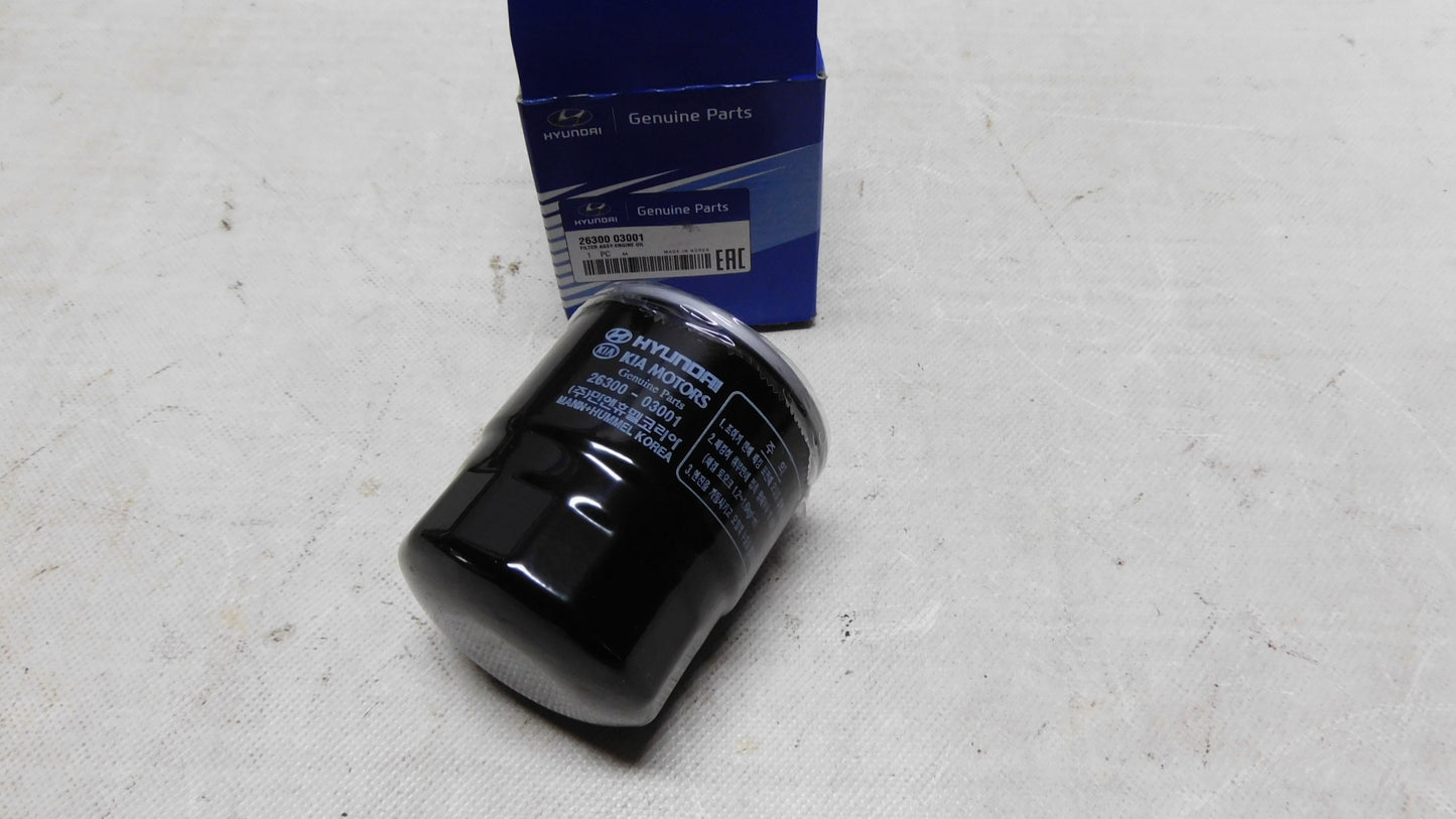Ölfilter Anschraubfilter 2630003001 Hyundai I10 I20 I30 Kona Bayon Kia Rio Ceed Picanto