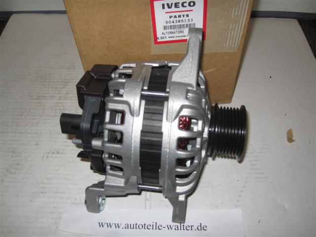 Generator Lichtmaschine 504385133 IVECO Daily Fiat Ducato 110AH