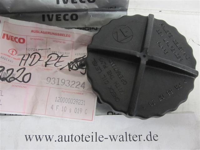 Deckel Abdeckung Servolenkungsbehälter 93193224 Iveco Eurotrakker 1993 - 2004