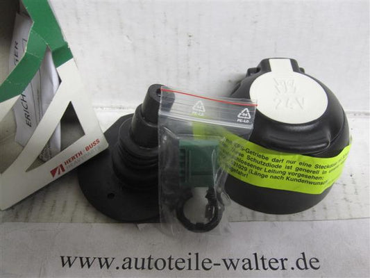 Steckdose Anhängersteckdose  51305431 Herth + Buss 13 polig 24V Kunststoff mit Schraubkontakten