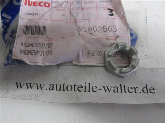 Mutter Kronenmutter 61602563 IVECO