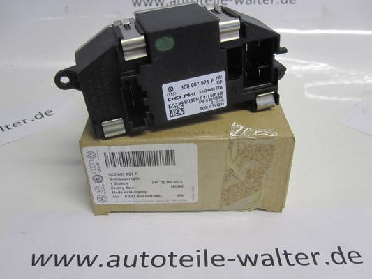 Gebläseregler Regler Innenraumgebläse 3C0907521F Audi A3 Q7 TT