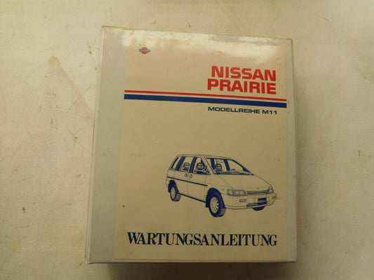 Wartungsanleitung Nissan Prairie M11 Werkstatthandbuch Handbuch Anleitung