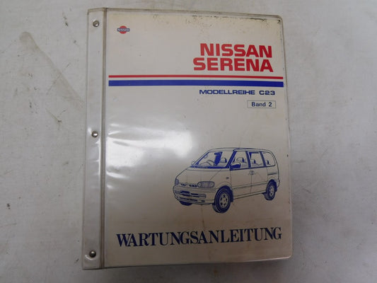 Wartungsanleitung Nissan Serena C23 Band 2 Werkstatthandbuch Handbuch Anleitung