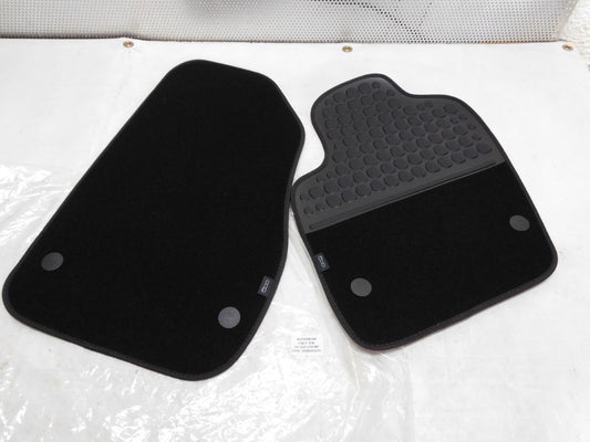 Veloursmatten Fußmatten schwarz 1. Reihe 7355690670 Fiat 500