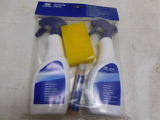 Sommer Pflegeprodukt Set Insektenentferner Felgenreiniger Scheibenklar Schwamm LP974APE102H Hyundai