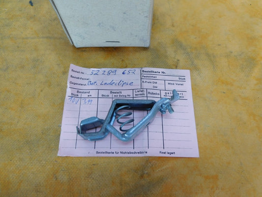Krokodilklemme Batterie Ladezange Plus verzinkt Länge: 78mm 52289652 Herth Buss
