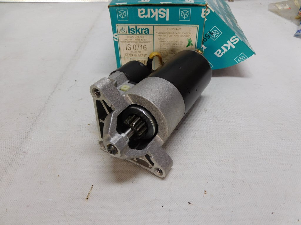 Anlasser Starter Iskra IS0716 Citroen CX BX XM Jumper Peugeot 205 305 806 Partner Fiat Tipo Ducato 1,4KW