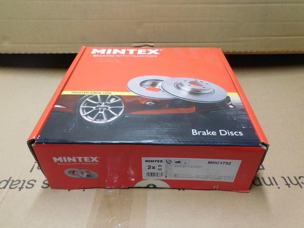 Bremsscheiben Satz MINTEX MDC1752 Mercedes W245 W169 vorne 160 CDI